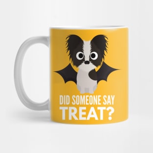 Papillon Halloween Trick or Treat Mug